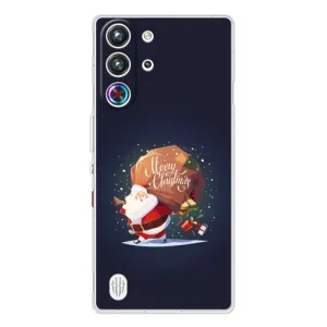 Чехол Санта Клаус для ZTE Nubia RedMagic 10 Pro (Подарки от Санты)
