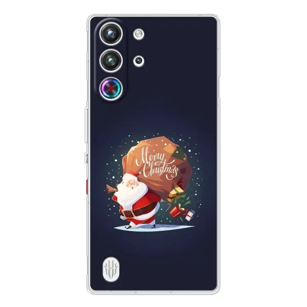 Чехол с рисунком «Подарки от Санты» для ZTE Nubia RedMagic 10 Pro Чехол с рисунком «Подарки от Санты» для ZTE Nubia RedMagic 10 Pro