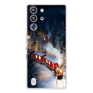 Силиконовый бампер на рождество для ZTE Nubia RedMagic 10 Pro (Поезд)