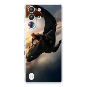 Чехол дракон Беззубик для ZTE Nubia RedMagic 10 Pro (Полет Беззубика)