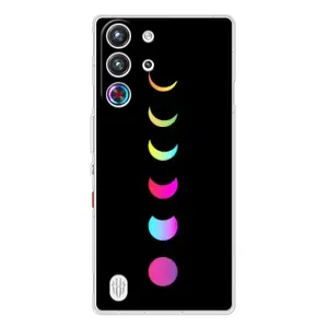 Чехол (ТПУ) с планетами на ZTE Nubia RedMagic 10 Pro (Полнолуние)