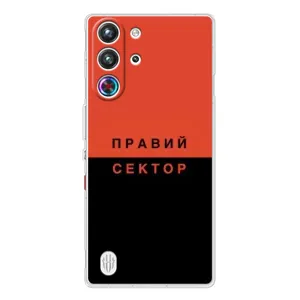 Чехлы УПА (Красно-Чёрный) на ZTE Nubia RedMagic 10 Pro