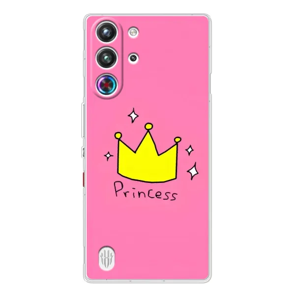 Чехол с рисунком «Princess» для ZTE Nubia RedMagic 10 Pro Чехол с рисунком «Princess» для ZTE Nubia RedMagic 10 Pro