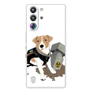 Чехол с принтом Собаки Патрон для ZTE Nubia RedMagic 10 Pro (Пёс Патрон с ракетой)