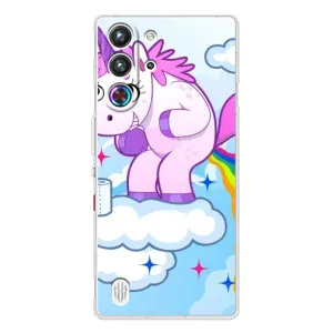 Чохол Unicorn на ZTE Nubia RedMagic 10 Pro (Веселка Єдиноріга)