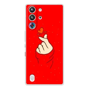 Чохол (Знак сердечка) для ZTE Nubia RedMagic 10 Pro (Сердечко на червоному)