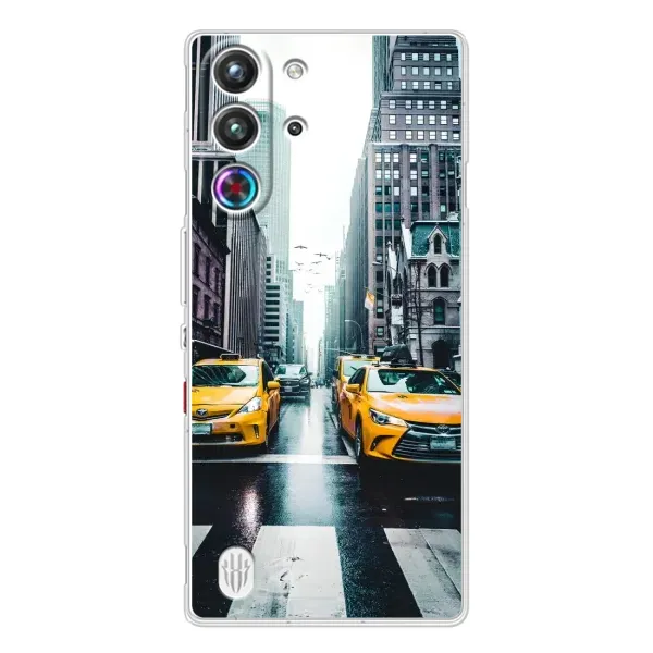 Чехол с рисунком «Такси» для ZTE Nubia RedMagic 10 Pro Чехол с рисунком «Такси» для ZTE Nubia RedMagic 10 Pro