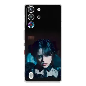 Чехлы с принтом Уэнсдей на ZTE Nubia RedMagic 10 Pro (Танец Уэнсдей)