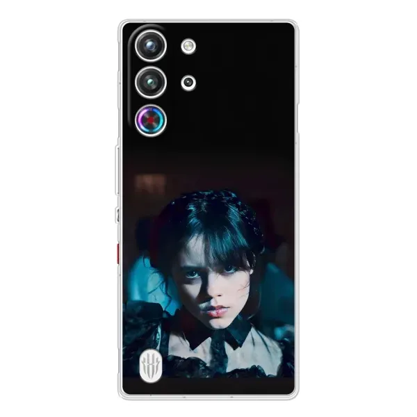 Чехол с рисунком «Танец Уэнсдей» для ZTE Nubia RedMagic 10 Pro Чехол с рисунком «Танец Уэнсдей» для ZTE Nubia RedMagic 10 Pro