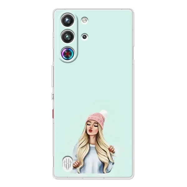 Чехол с рисунком «В шапке» для ZTE Nubia RedMagic 10 Pro Чехол с рисунком «В шапке» для ZTE Nubia RedMagic 10 Pro