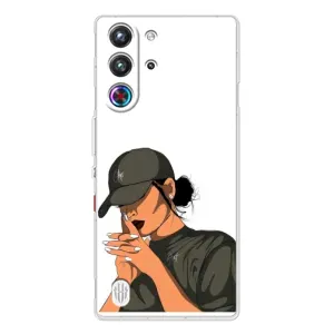 Силиконовый Чехол на ZTE Nubia RedMagic 10 Pro с картинкой Стильных Девушек (В зеленом)