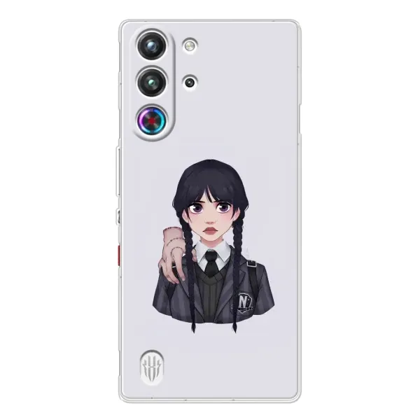 Чехол с рисунком «Вещь Венсдей» для ZTE Nubia RedMagic 10 Pro Чехол с рисунком «Вещь Венсдей» для ZTE Nubia RedMagic 10 Pro