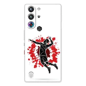 Чохли з прінтом Спортивна тематика для ZTE Nubia RedMagic 10 Pro (Волейболіст)