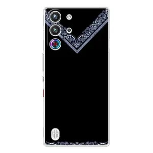 Силиконовый Чехол на ZTE Nubia RedMagic 10 Pro (Воротник вышиванки)