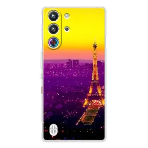 Чехол с Эйфелевой башней на ZTE Nubia RedMagic 10 Pro (Яркая башня)