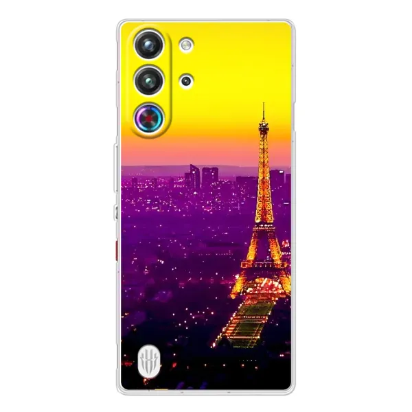 Чехол с рисунком «Яркая башня» для ZTE Nubia RedMagic 10 Pro Чехол с рисунком «Яркая башня» для ZTE Nubia RedMagic 10 Pro