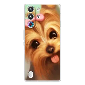 Чехол (ТПУ) Милые собачки для ZTE Nubia RedMagic 10 Pro (Йоршенский терьер)