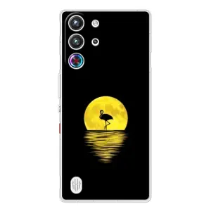Летний Чехол на ZTE Nubia RedMagic 10 Pro (Желтый Закат)