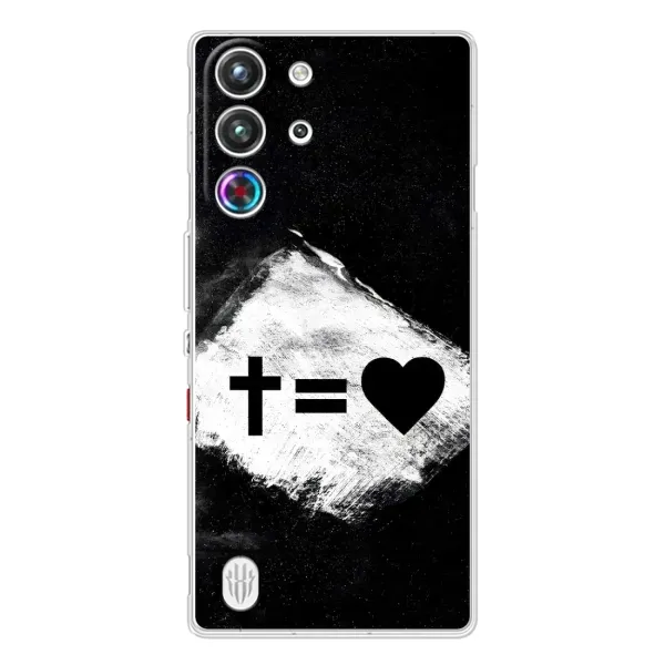 Чохол з малюнком «Значки 2» для ZTE Nubia RedMagic 10 Pro Чохол з малюнком «Значки 2» для ZTE Nubia RedMagic 10 Pro