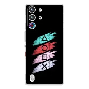 Чехол КИБЕРСПОРТ для ZTE Nubia RedMagic 10 Pro (Значки Sony)