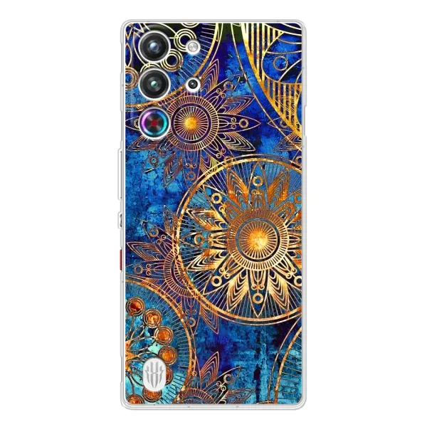 Чехол с рисунком «Золотые узоры» для ZTE Nubia RedMagic 10 Pro Чехол с рисунком «Золотые узоры» для ZTE Nubia RedMagic 10 Pro