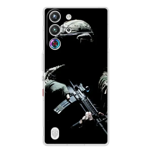 Чехол с рисунком «ЗСУ снайпер» для ZTE Nubia RedMagic 10 Pro Чехол с рисунком «ЗСУ снайпер» для ZTE Nubia RedMagic 10 Pro