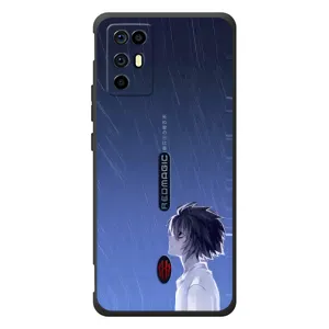 Чехол с персонажами АНИМЕ на ZTE Nubia RedMagic 6R (Anime L)