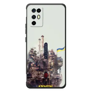 Чехлы на военную тематику для ZTE Nubia RedMagic 6R (Азовсталь)