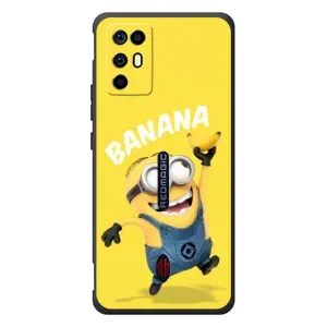 Мультяшный принт на Чехол для ЗТЕ Нубия РедМэджик 6Р (Banana)