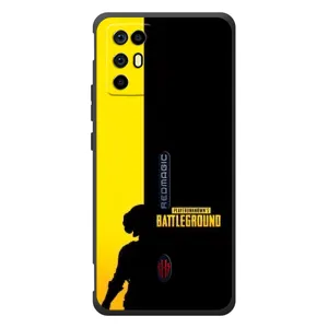 Чохол (TPU) з картинкою "Лого Пабг" на ЗТЕ Нубія РедМеджік 6Р (Battlegrounds)