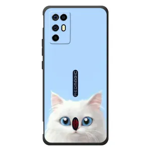 Чохол на тематику: Коти для ZTE Nubia RedMagic 6R (Білий кіт)