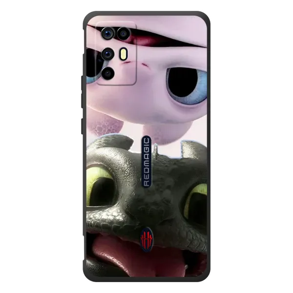 Чехол с рисунком «Беззубик и Дневная Злость» для ZTE Nubia RedMagic 6R Чехол с рисунком «Беззубик и Дневная Злость» для ZTE Nubia RedMagic 6R