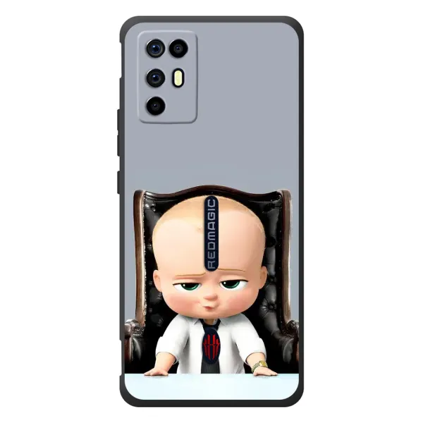 Чехол с рисунком «BOSS» для ZTE Nubia RedMagic 6R