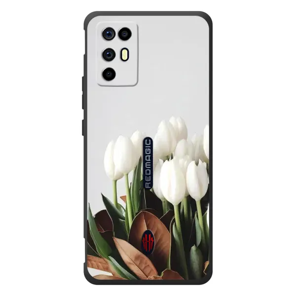 Чехол с рисунком «Букет тюльпанов» для ZTE Nubia RedMagic 6R
