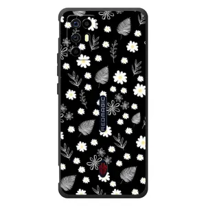 Чехлы с тематикой "ЦВЕТЫ" на ZTE Nubia RedMagic 6R (цветение на чорном)