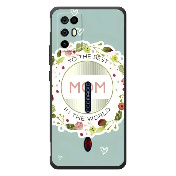 Чехол с рисунком «Для мамы» для ZTE Nubia RedMagic 6R Чехол с рисунком «Для мамы» для ZTE Nubia RedMagic 6R