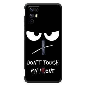 Чехол с прикольным текстом на ZTE Nubia RedMagic 6R (Dont)