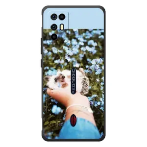 Чохли з зображенням різних тварин на ZTE Nubia RedMagic 6R (Їжачок в руці)