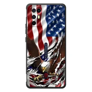 Чехол Флаг USA для ZTE Nubia RedMagic 6R (Флаг USA)
