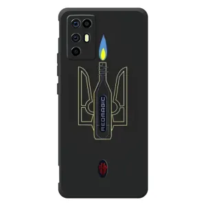 Чехол с картинкой (Патриотический ГЕРБ) на ZTE Nubia RedMagic 6R (Герб - Молотова)