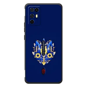 Чехол с картинкой (Патриотический ГЕРБ) на ZTE Nubia RedMagic 6R (герб)