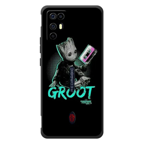 Чехол с рисунком «Groot» для ZTE Nubia RedMagic 6R Чехол с рисунком «Groot» для ZTE Nubia RedMagic 6R
