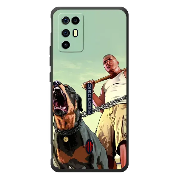 Чехол с рисунком «GTA» для ZTE Nubia RedMagic 6R Чехол с рисунком «GTA» для ZTE Nubia RedMagic 6R