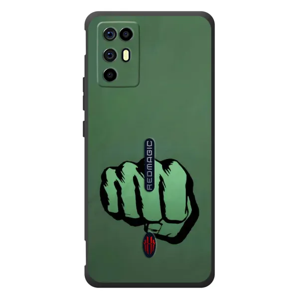 Чехол с рисунком «Халк» для ZTE Nubia RedMagic 6R Чехол с рисунком «Халк» для ZTE Nubia RedMagic 6R