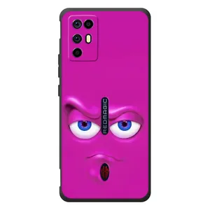Силиконовые Чехлы (смешные стикеры) для ZTE Nubia RedMagic 6R (Хитрая мордочка)