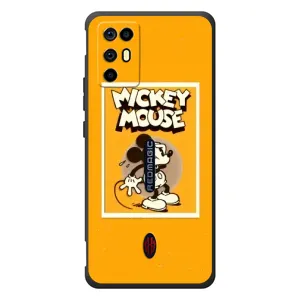 Чехлы с принтом Микки Маус на ZTE Nubia RedMagic 6R (Испуганный Микки)