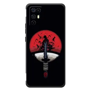 Чехлы с картинкой Итачи Учиха на ZTE Nubia RedMagic 6R (Итачи на черном)