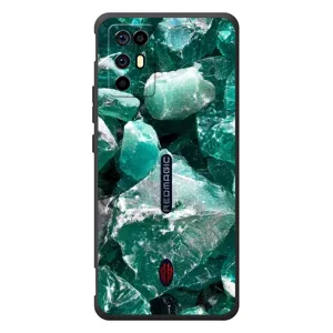 Чехол (Дорого -богато) на ZTE Nubia RedMagic 6R (Изумруд)