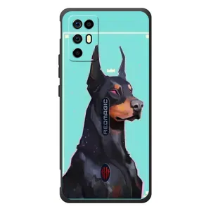 Чохол ДОБЕРМАН для ZTE Nubia RedMagic 6R (Король доберман)