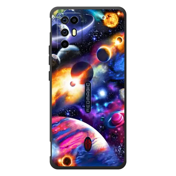 Чехол с рисунком «Космический мир» для ZTE Nubia RedMagic 6R Чехол с рисунком «Космический мир» для ZTE Nubia RedMagic 6R